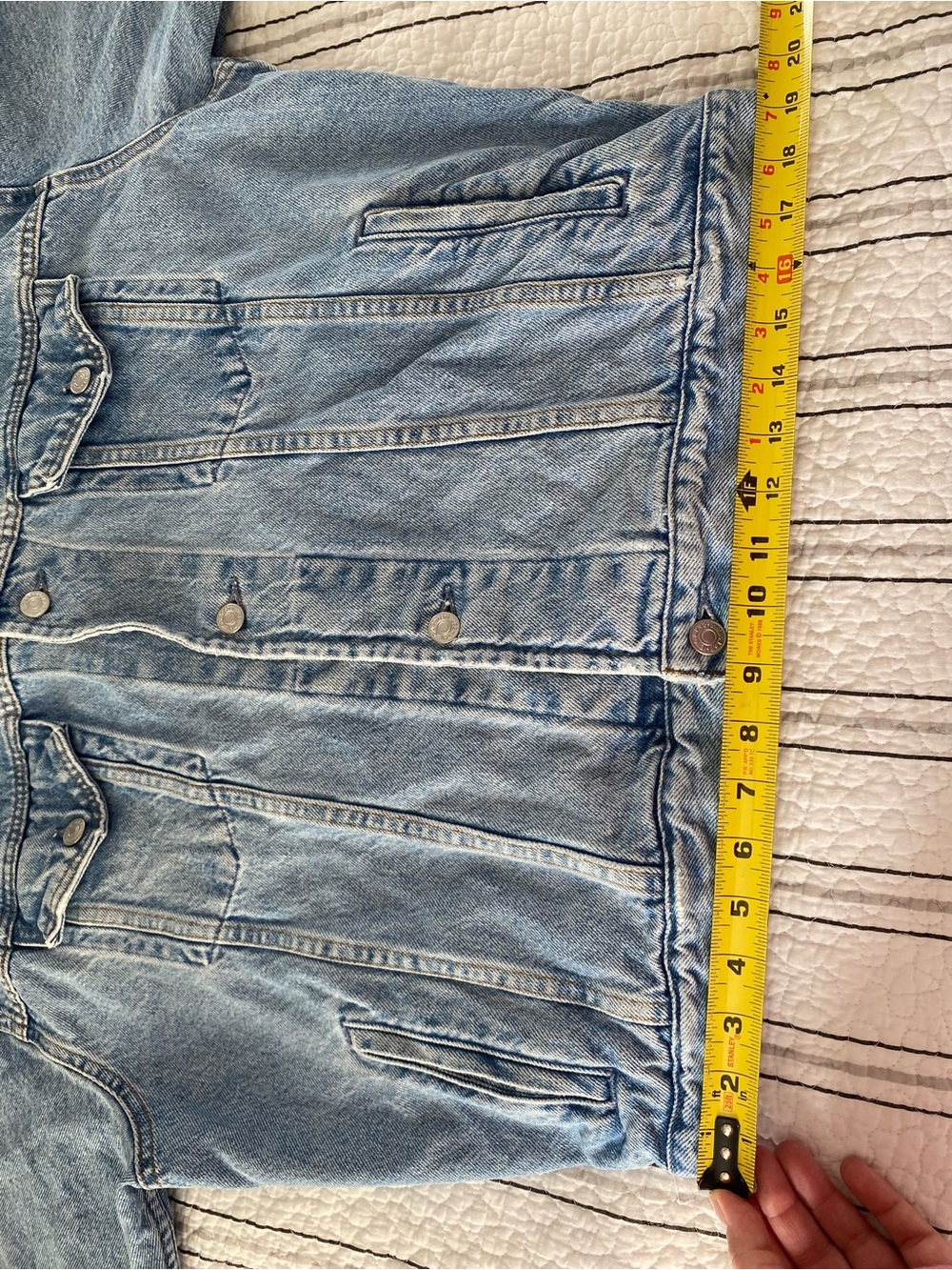 GAP Vintage Denim Jacket Large - Picture 8 of 15